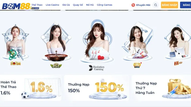 BOM88 sở hữu hệ thống giao dịch hiện đại
