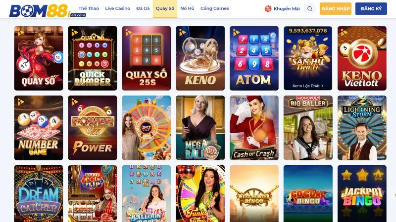 Các game BOM88 có luật chơi đơn giản