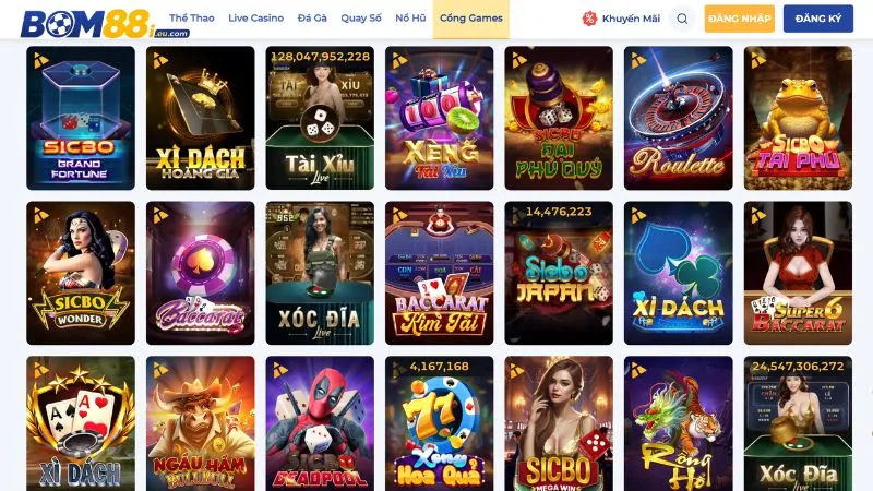 Hệ thống game của nhà cái vận hành ổn định